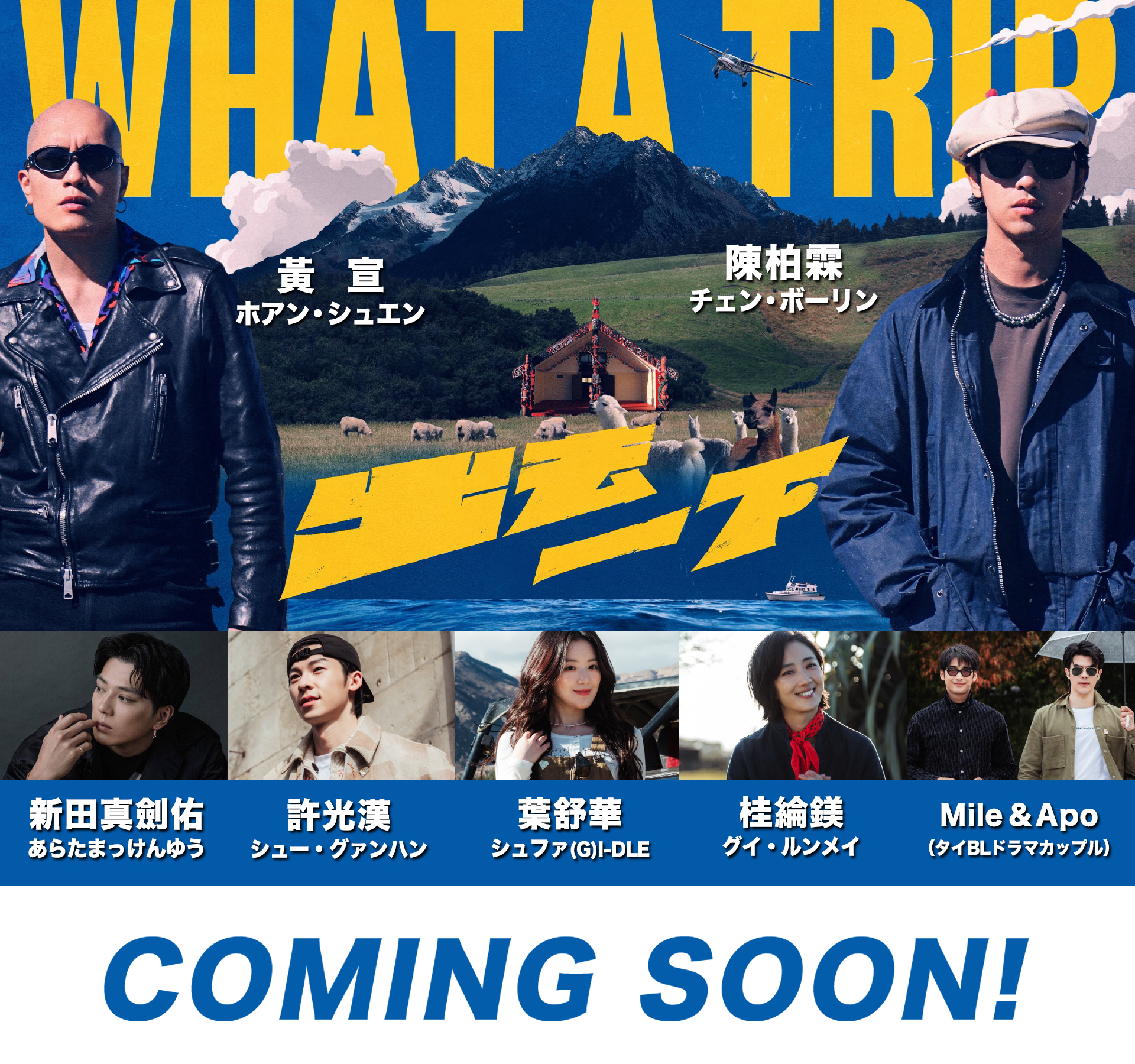 「WHAT A TRIP/出去一下」